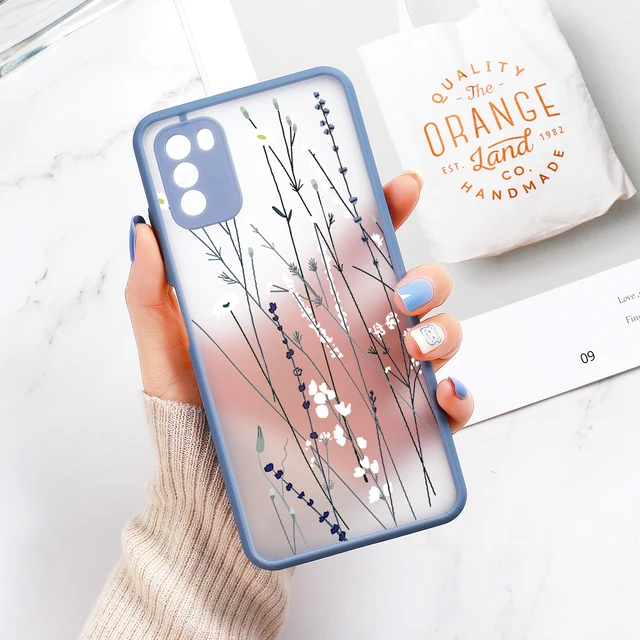 Redmi Note 10 Pro Case Poco X3 Pro Case Floral Fundas For Xiaomi 11T Redmi Note 11 8 9 Pro 9A 9T Poco F3 M3 M4 Mi 11 Lite Cover 4O134