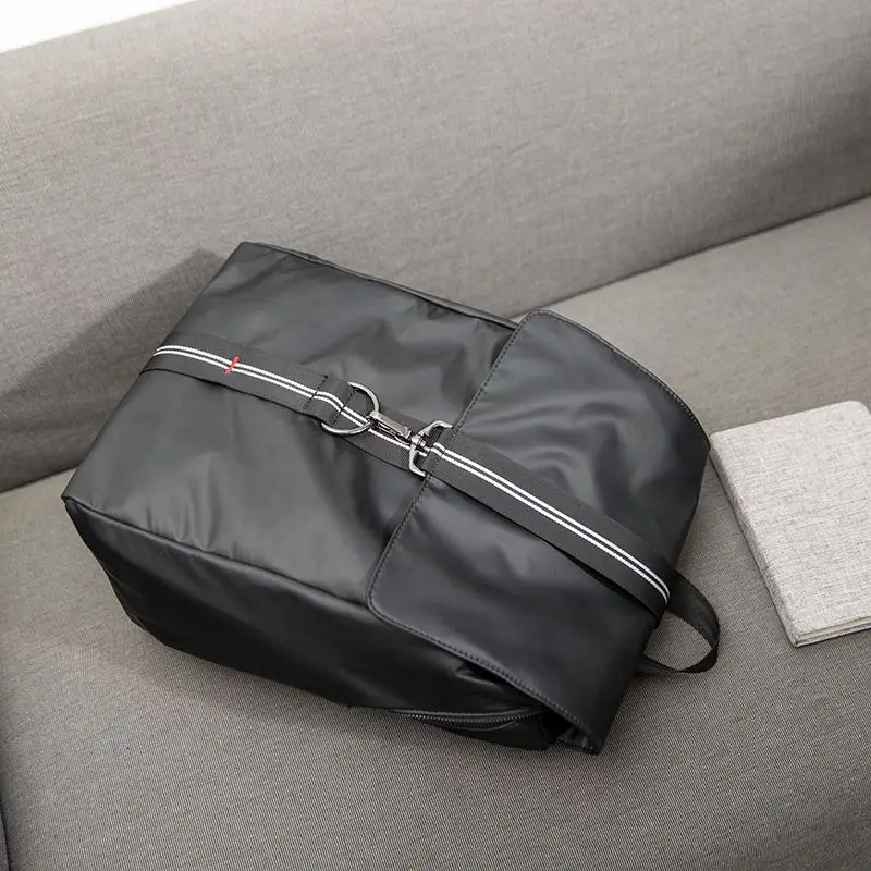 

Backpack Black (Men's) Casual Business Computer Large-Volume Fashion Backpack Waterproof