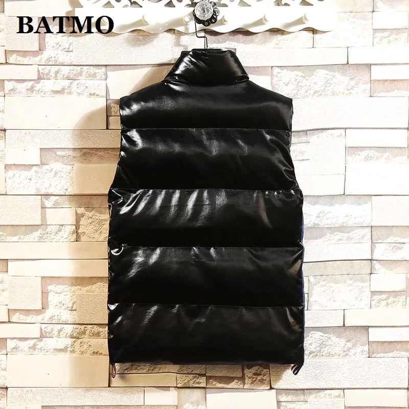 BATMO Новое поступление зимние мужские парки высокого качества, мужские зимние водонепроницаемые жилеты, большие размеры M-4XL 9822