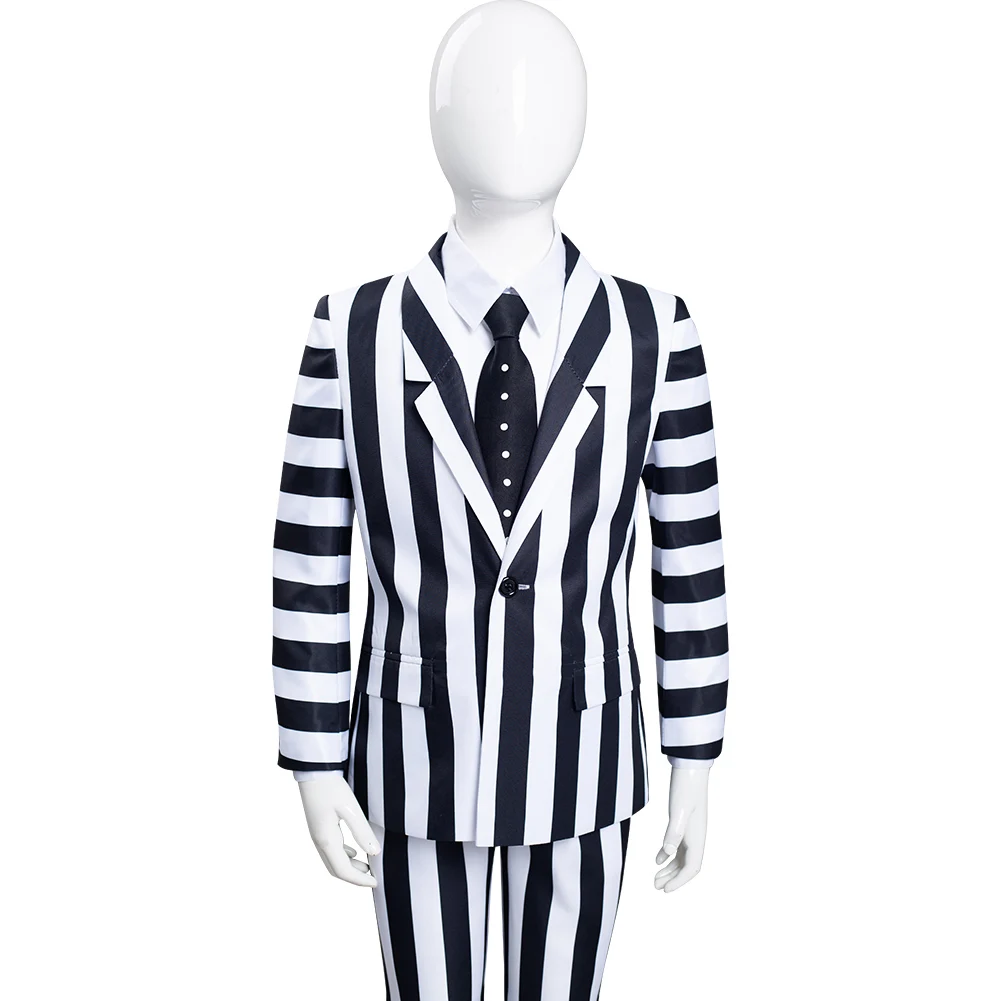 Kid's Beetlejuice Costume Basics Black and White Stripe -  Portugal