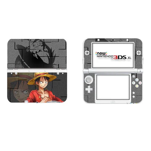 Аниме Одна деталь Луффи виниловая наклейка кожи Стикеры для нового 3DS XL LL шкуры Стикеры s для нового 3dsll Винил Защитная Наклейка - Цвет: DSLL0329