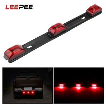 

LEEPEE 12V Truck Trailer Rear Brack Lights 9 LED Side Marker Lamp Bar for Pickup Truck RV CAR Car-Styling