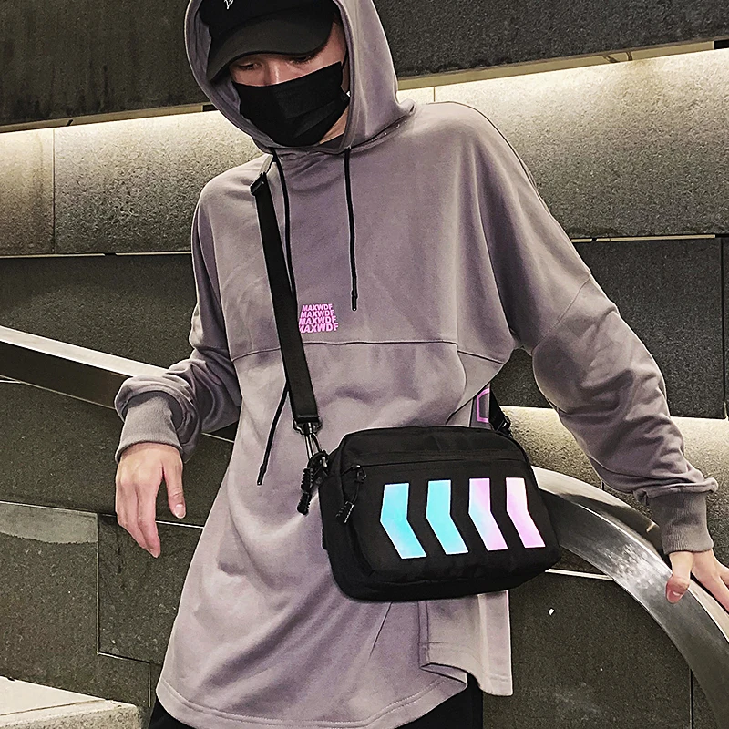 Hip Hop Streetwear Sling Bag Men 