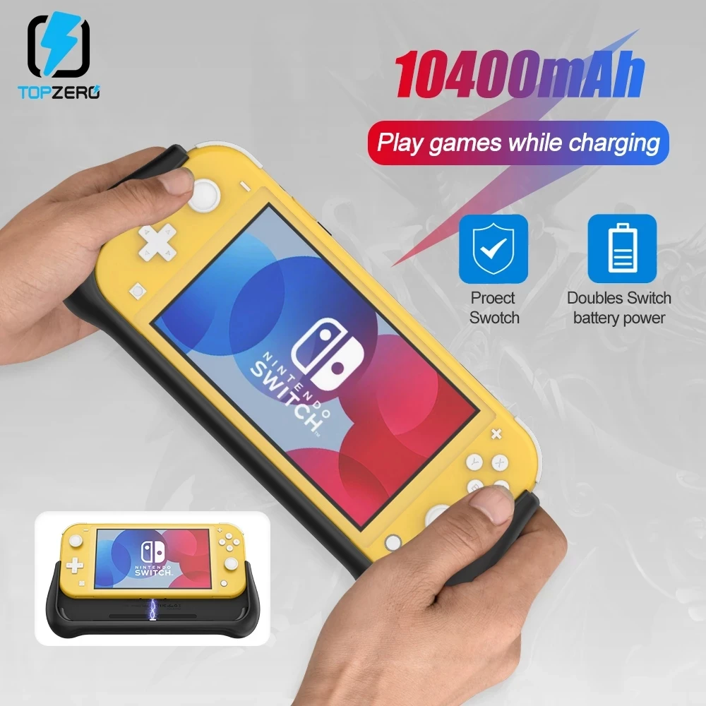 10000 мА/ч Батарея Зарядное устройство чехол Для Nintendo переключатель Lite Портативный