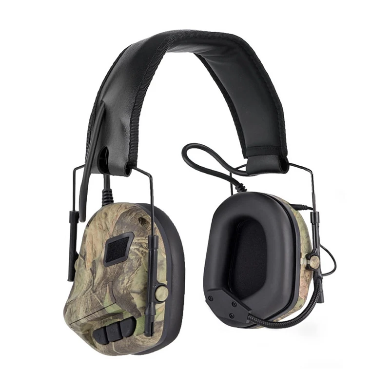 

Tactical Headphone Noise Cancellation Pickup Headset Hunting Shooting Game Headphone Shooting Game Accessories With Mic