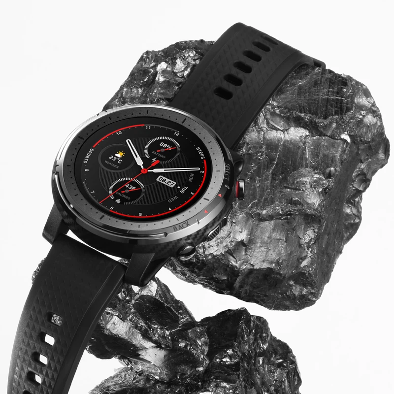 Amazfit Stratos 3 умные часы спортивные gps для мужчин и женщин сердечный ритм ГЛОНАСС Beidou
