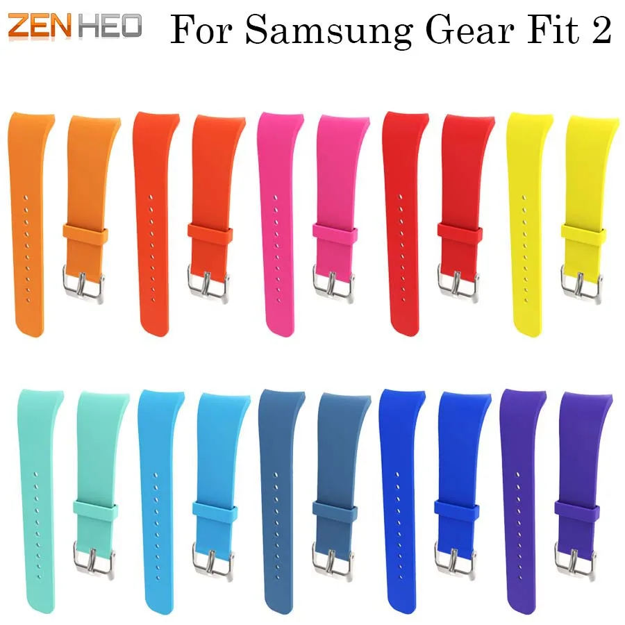 Сменный силиконовый ремешок для Samsung Gear Fit 2 SM R360 2|Смарт-аксессуары| |