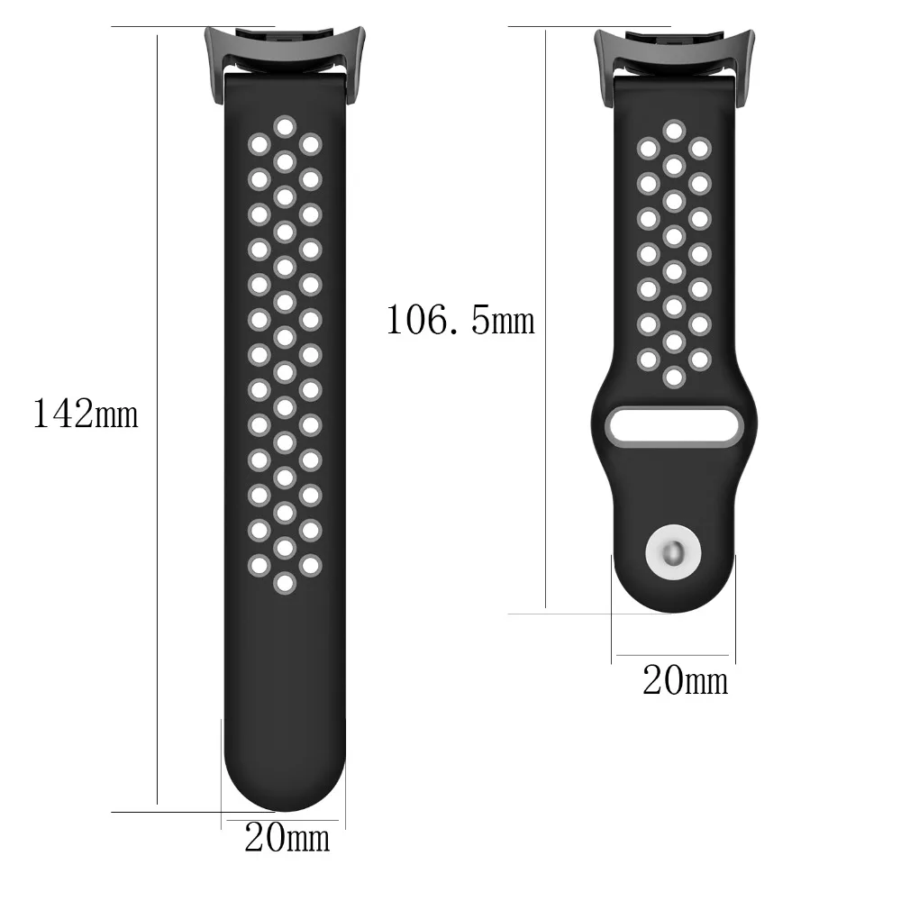 Новые часы с силиконовым браслетом, сменный ремешок для samsung gear Fit 2 Pro/Fit2 Pro R365, ремешок для наручных часов