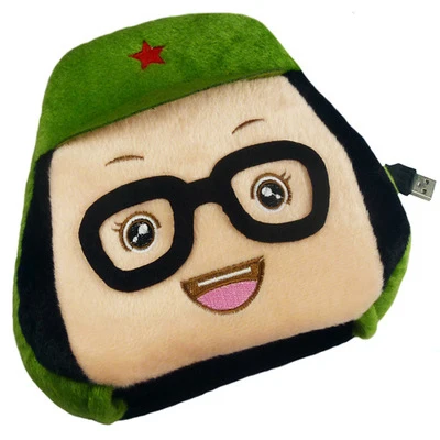 USB термальный игровой коврик для мыши зимний обогреватель коврик для мыши милый мультяшный зимний ручной обогреватель для дома и офиса Подогреватели рук - Цвет: Yellow