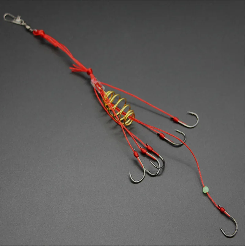 Description Picture 3 of itemMosodo 4pcs/box Carp Fishing Bait Hooks Lure Trap Hooks with Spring Feeder Bait Cage Explosion Hooks Coarse Fishing Tackle Tools