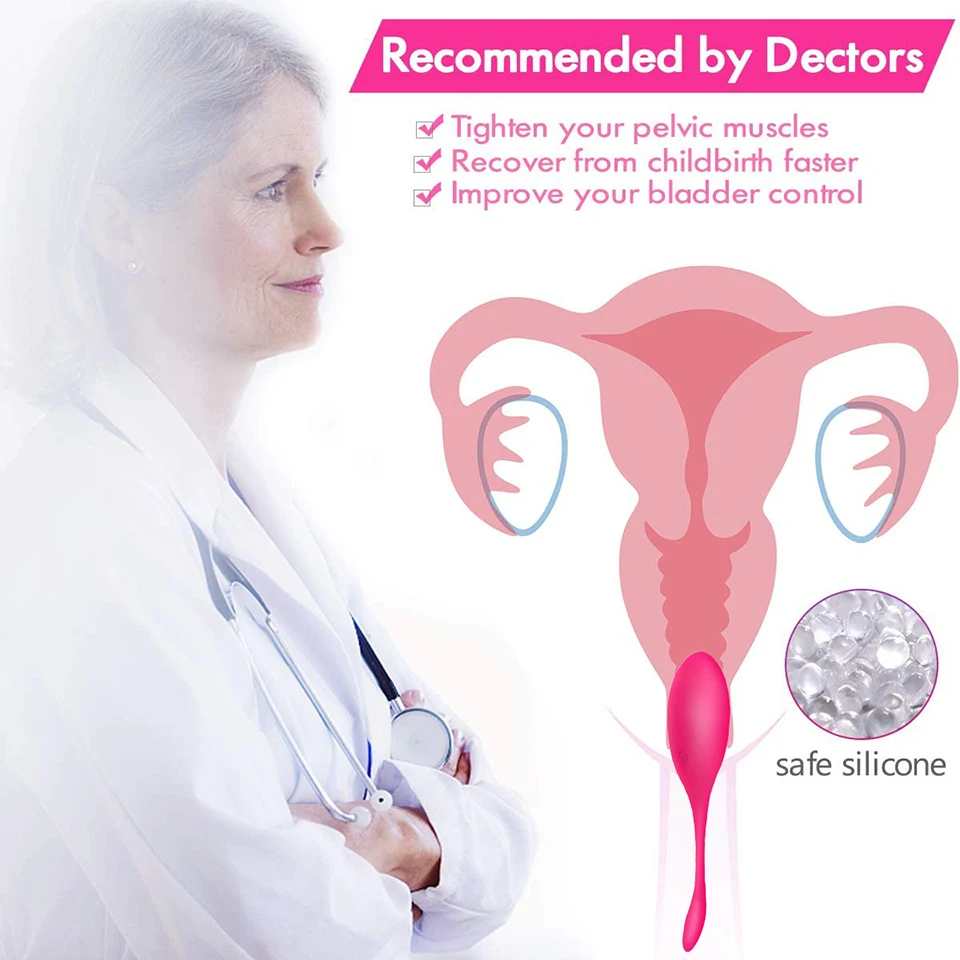 Wireless APP Remote Control Vibrator Vagina Shrinking Kegel Ball G-Spot Clitoris Stimulator Vibrating Egg Sex Toys for Women 2