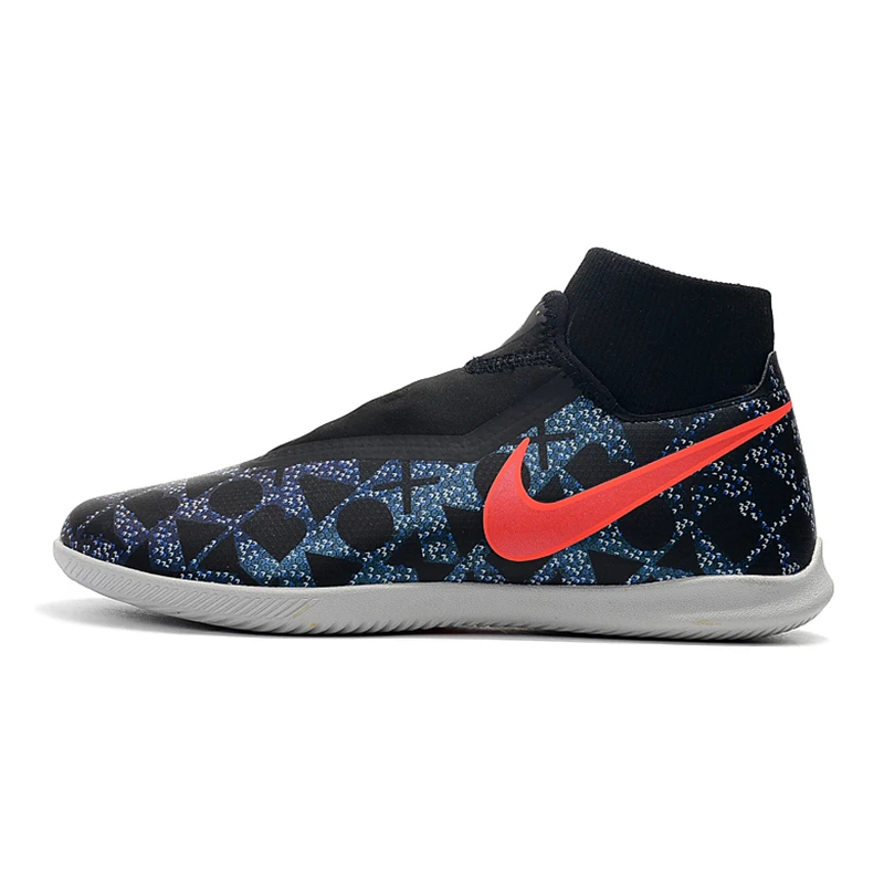 Nike Phantom Vison Academy DF IC; большие размеры 40-44 Футбол бутсы кроссовки Для мужчин Мужская футбольная обувь Zapatillas Deportivas Hombre; большие размеры - Цвет: Многоцветный