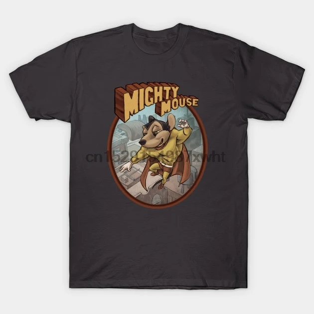 Мужская футболка Mighty mouse by majanation женская | одежда