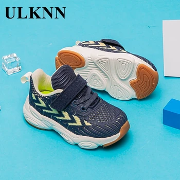 

Blue Casual Shoes For Baby 2020 Autumn Children Sports Shoes Small Boys and Girls Healthy Shoes Subnet Breathable