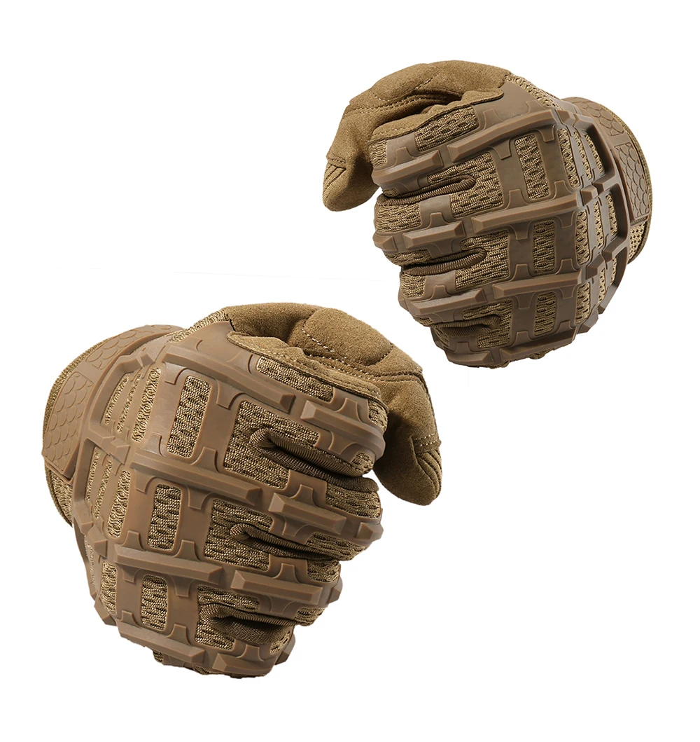 Tactical Military Full Finger Glove Army Multicam Camo Airsoft Shooting Mittens Cycling Paintball Fishing Driving Gear Men Women