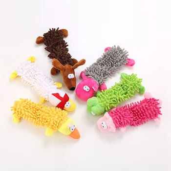 

New Products Dog Toy Sound Making Plush Toys Microfiber Frog Hippo Molar Pet Supplies