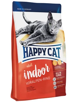 

HAPPY CAT HAPPY CAT SUPREME FIT & WELL ADULT INDOOR VOPALPEN-RIND for adult cats who live at home with beef
