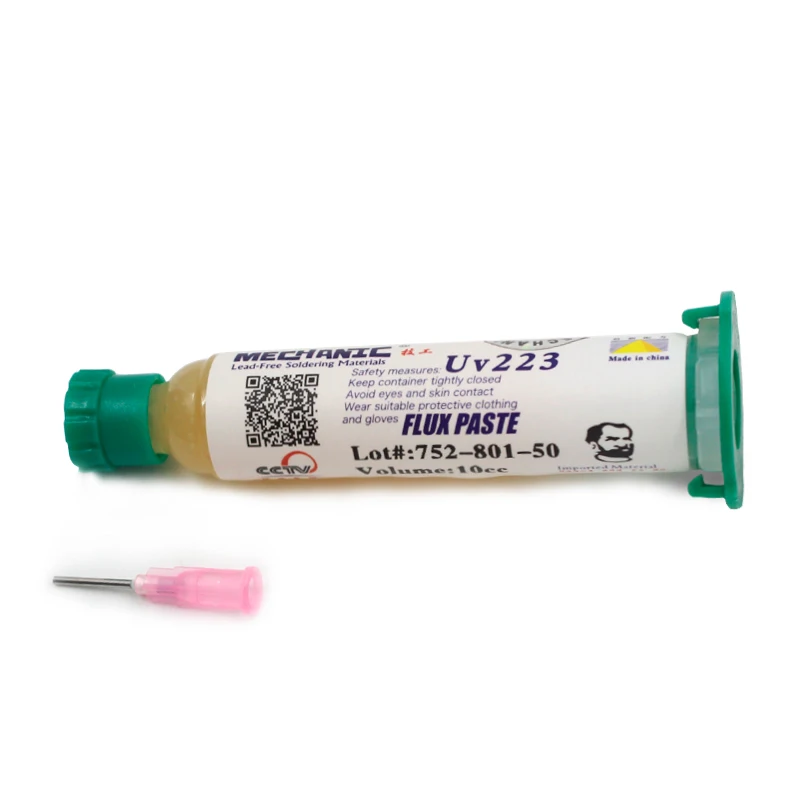 

Original Solder Paste Flux Mechanic UV223 for soldering iron BGA station PCB Solder Ball Flux Paste Brand new soldering flux