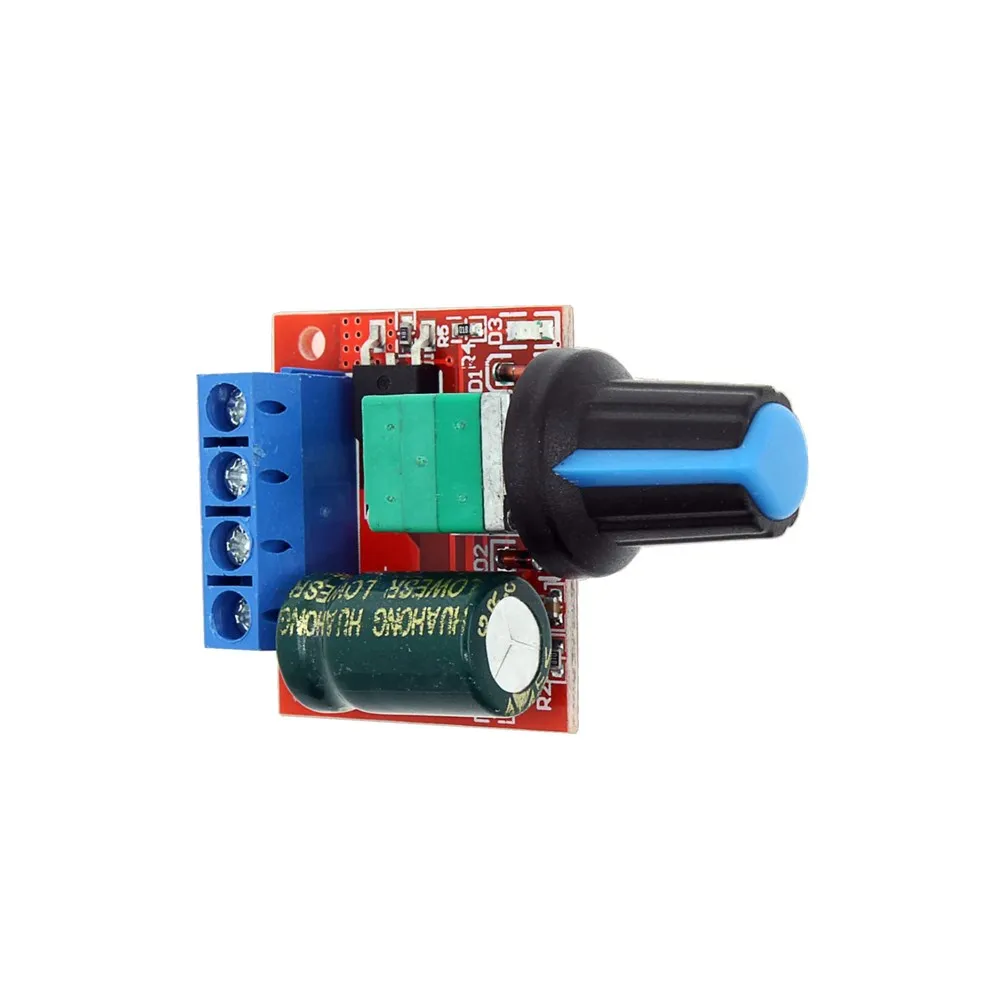 DC 4.5V-35V 5A 20khz LED PWM DC Motor Controller Speed Control Dimming Max 90W