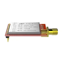 2 шт./лот 915 МГц 100 мВт плагин UART РЧ модуль с антенной FEC, шифрование AES, сжатие данных UART трансивер данных 20дБ 2,2 км