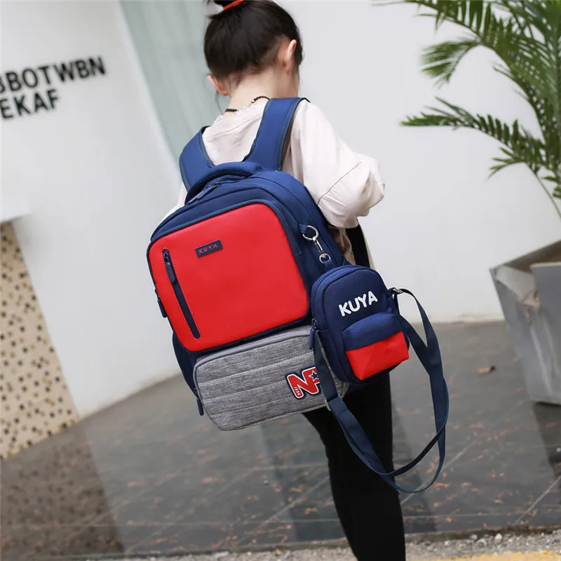

2019 New Style Schoolbag for Elementary School Students Korean-style Burden Relieving CHILDREN'S School Bags Big Kid 1-3 Grade B