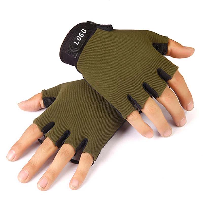 Спортивные перчатки, перчатки для верховой езды, нескользящая резиновая накладка, мотоциклетные автомобильные перчатки для горной дороги - Цвет: Army Green
