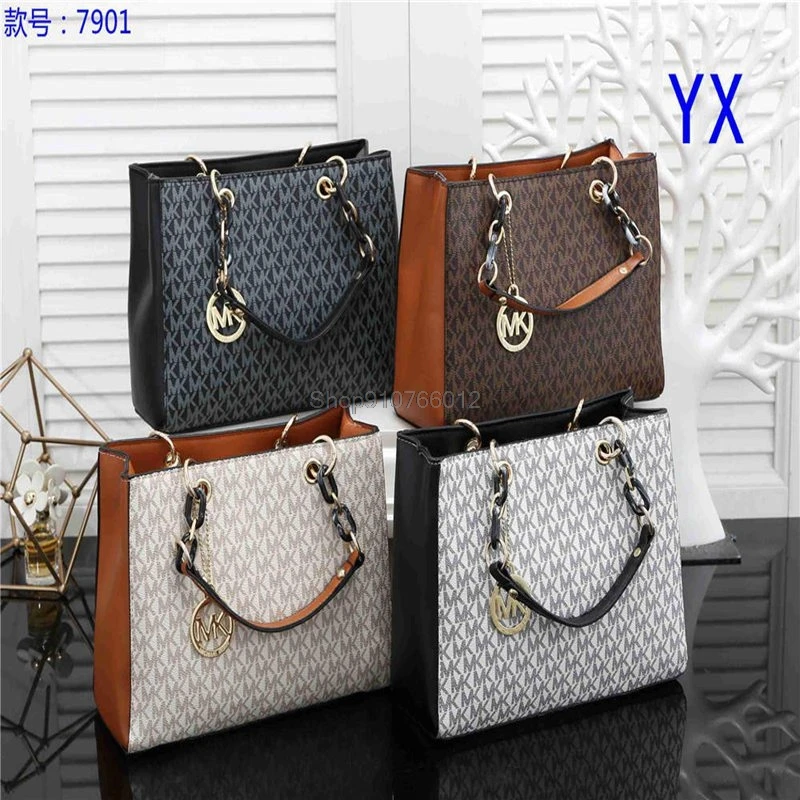 2021 Сумка-тоут от роскошного дизайнера бренда Michael kors MK-сумка через плечо для