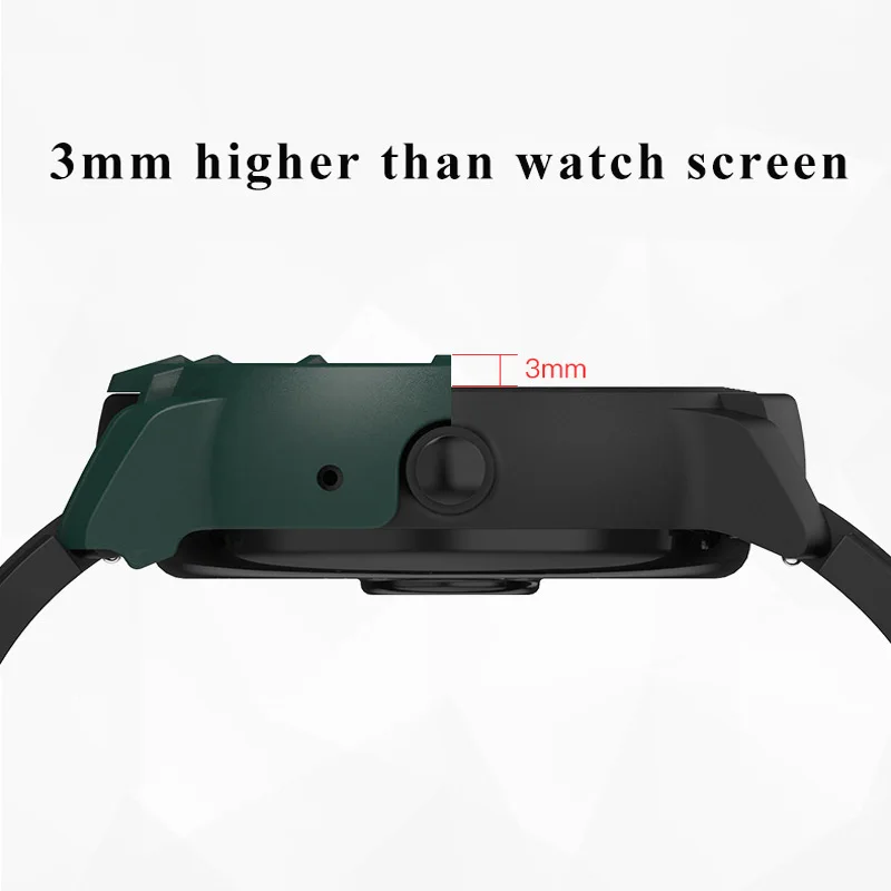 PC Смарт часы защитный чехол для Ticwatch E2 Смарт часы циферблат крышка протектор оболочка для ТИЦ часы E2 спортивные часы аксессуары