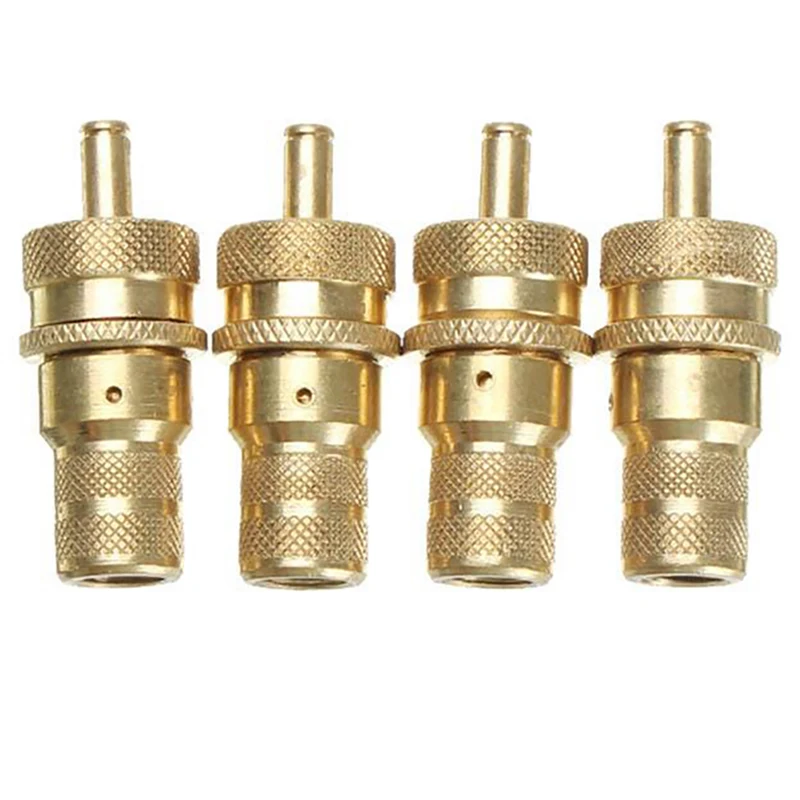 1Pcs 4WD Universal Brass Off The Road Automatic Tire Deflators Accessories Kit 6-30 PSI Adjustable  Bleeder Set