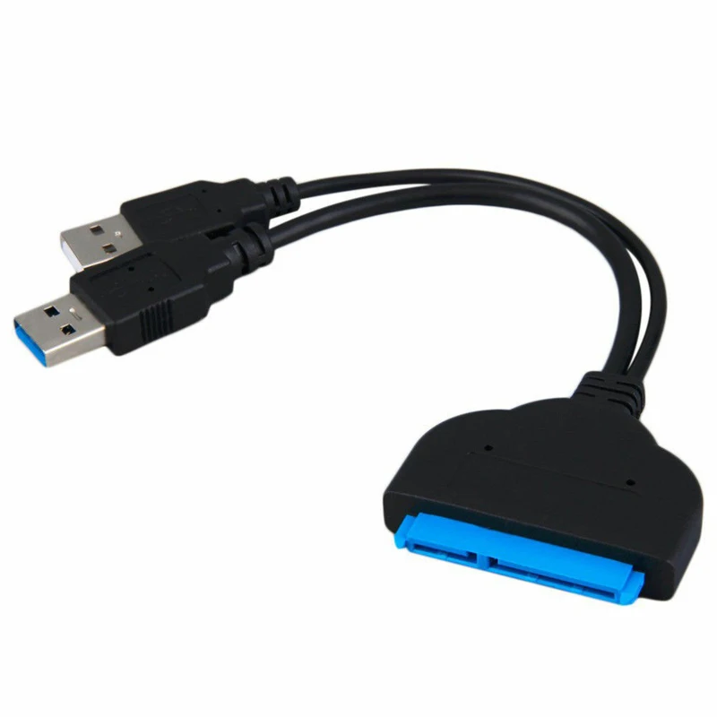 Мини USB 3,0 на SATA 22 булавки SATA 2,5 дюймов жесткий диск HDD адаптер aux кабель для win 7/8/10 карта адаптера до 6 Гбит/с, Лидер продаж