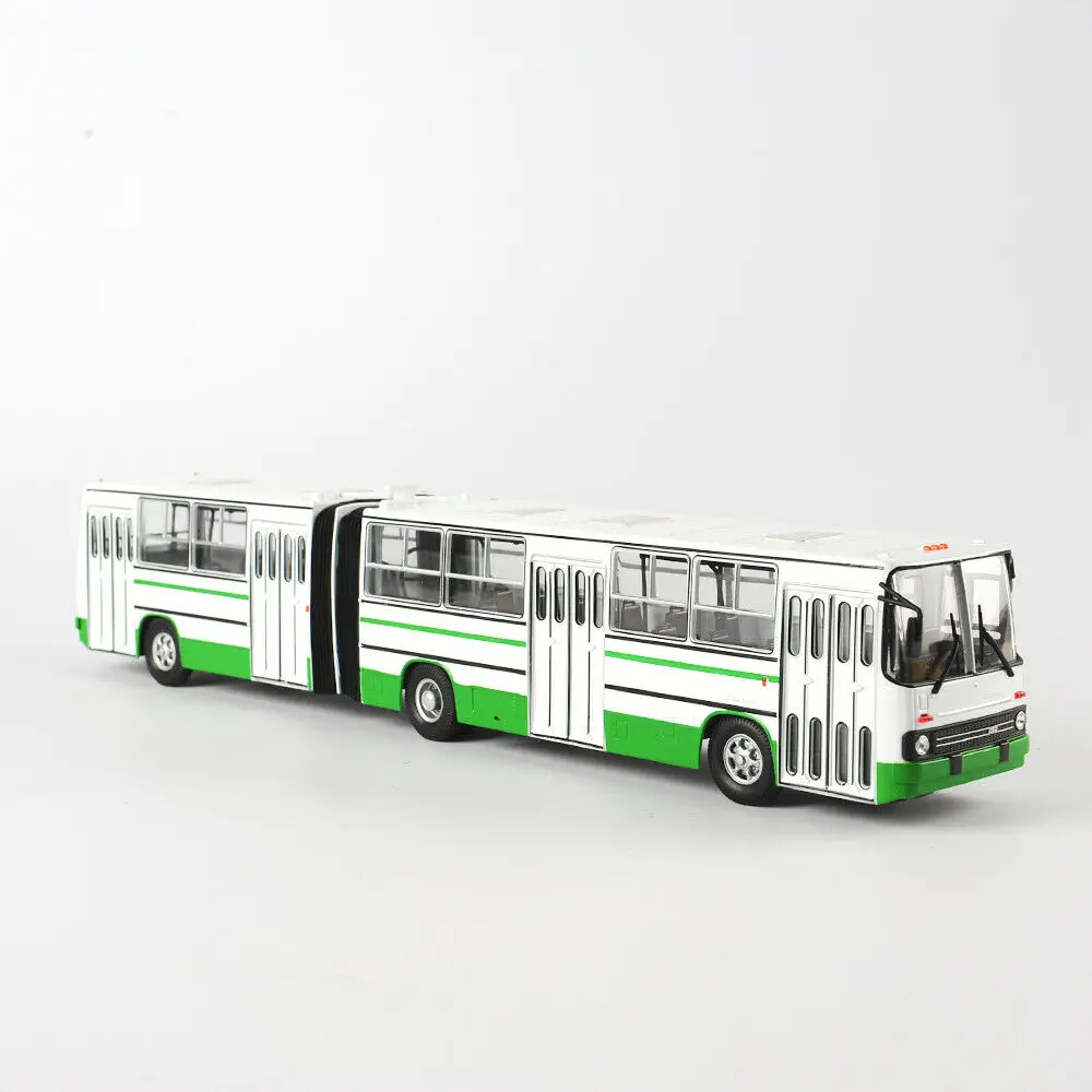 Коллекционная 1/43 весы зеленый и белый 38 см IKarus-280 сплав СОВЕТСКИЙ РОССИИ двухэтажный автобус модель подарки для вентиляторов