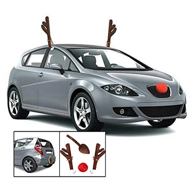 Rudolph Nose And Antlers