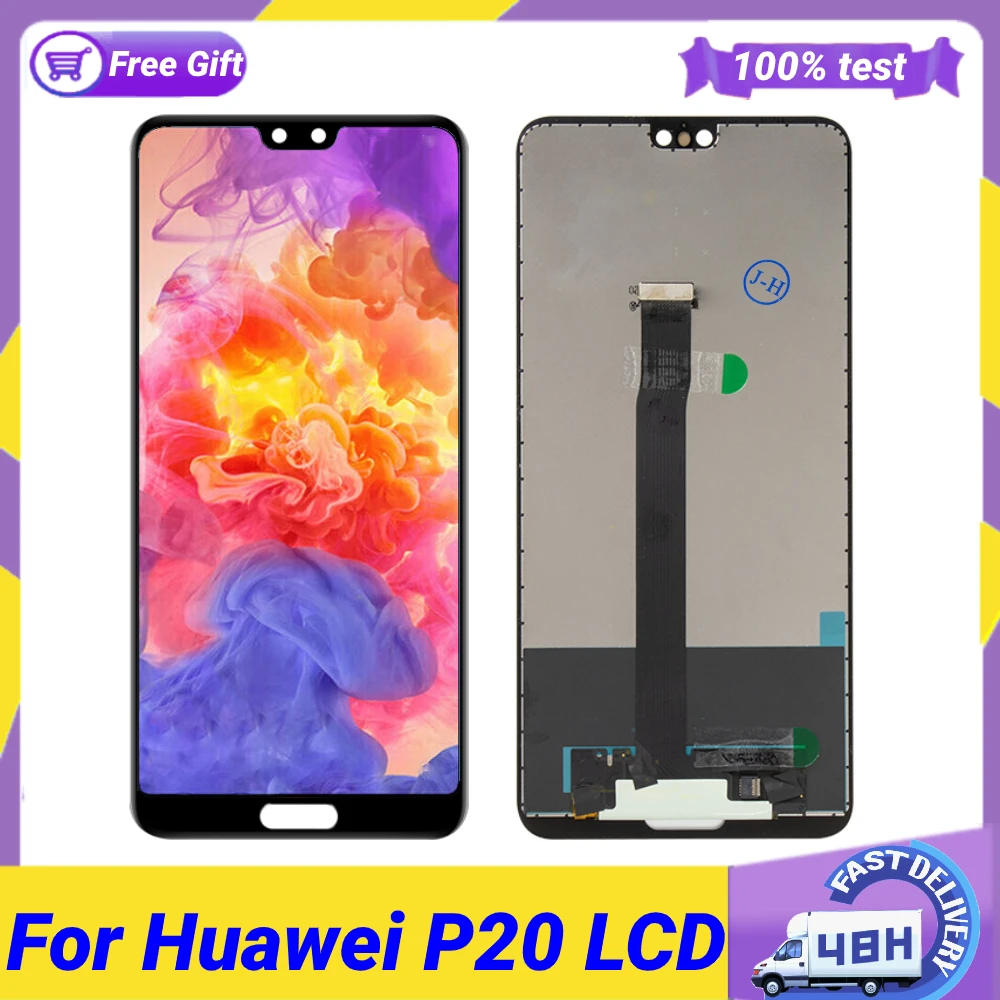 ЖК-дисплей для Huawei P20 с сенсорным экраном и дигитайзером в сборе качество AAA со