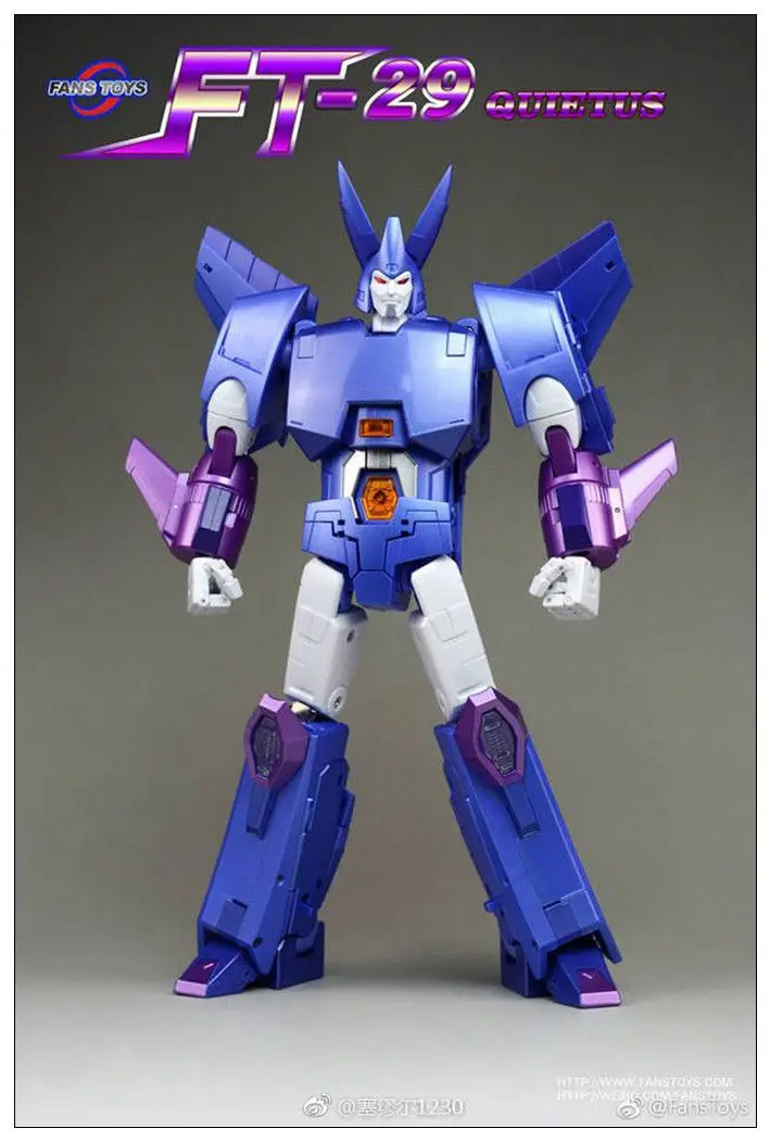 Transformers Fanstoys FT-29 Quietus G1 Cyclonus Mp Scale Action figure IN STOCK 