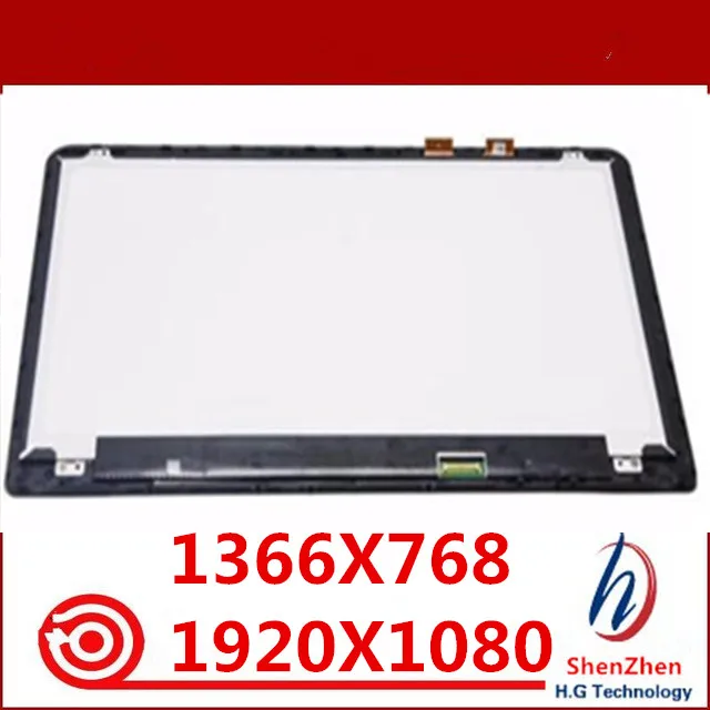 ^Cheap Original 15.6'' Laptop Assembly LCD Touch Screen Digitizer with Bezel Display For HP Envy X360 15-w110nd 15-w000ni 1920*1080