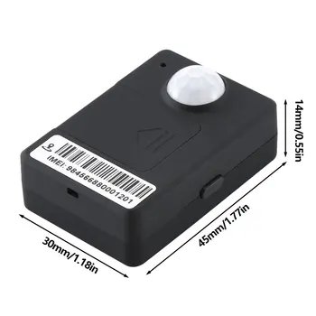 

Mini PIR Alarm Sensor A9 Infrared GSM Wireless Alarm High Sensitivity Monitor Motion Detection Anti-theft EU Plug