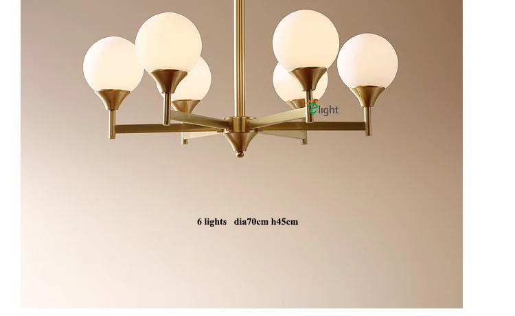 Lustra lampa, скандинавский блеск, медь, E27, светодиодная подвесная люстра, освещение, креативное стекло, Modo, для столовой, светодиодные люстры
