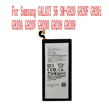 

Brand new 2550mAh EB-BG920ABE Battery For Samsung GALAXY S6 SM-G9200 G920F G920i G920A G920V G9200 G9209 Cell Phone