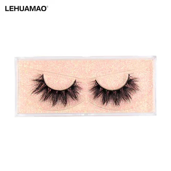 

LEHUAMAO Makeup Lashes 3D Mink False Eyelashes Light Fluffy Cute Eyelashes Flirty Lashes Repeated Use Eyelash Extension