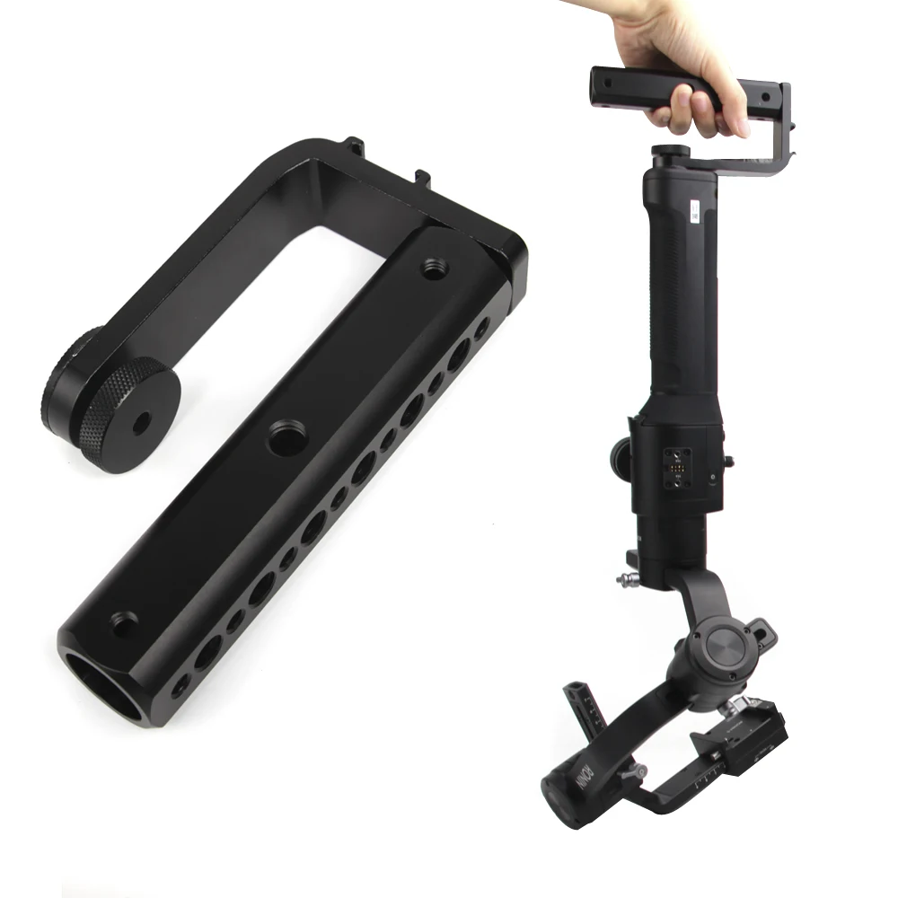 Aluminum Alloy Inverted Handle Grip for DJI Ronin-S Handheld Gimbal Camera Stabilizer Accessory Spare Parts Portable Mounting |