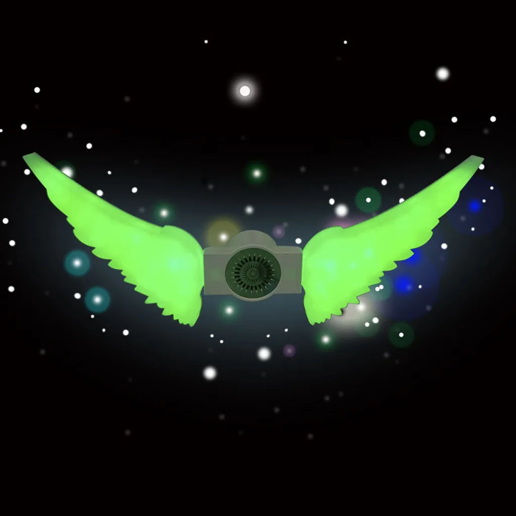 Bluetooth Speaker New Angel Wing 50W LED Bluetooth Music Bulb 13 Colors Wireless Speaker Bulb Two Leaf Foldable Speaker z1206
