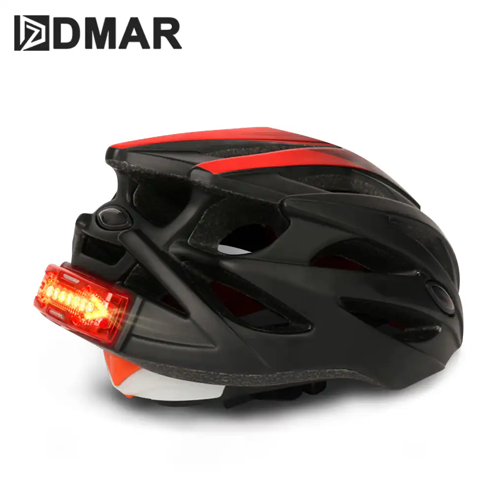 Dmar Casco Da Bicicletta Con Indicatori Di Direzione Ultralight Mtb Della Bici Della Strada Casco Da Bicicletta Integralmente Modellato Casco Da Bicicletta In Modo Sicuro Cap Casco Per Bicicletta Aliexpress