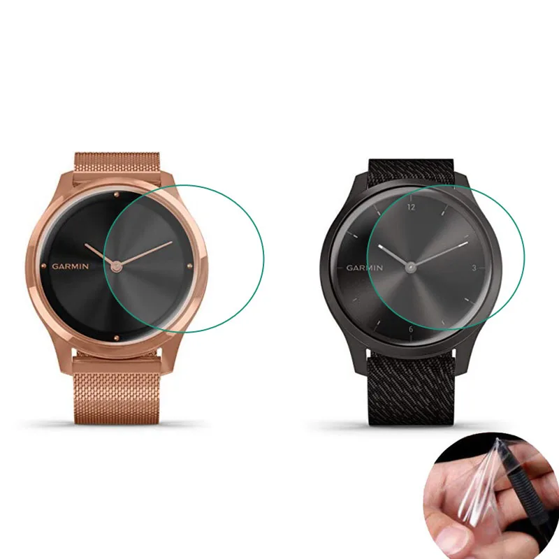 

5 шт., мягкая прозрачная защитная пленка для Garmin Vivomove Style/Luxe GarminMove Vivo Move