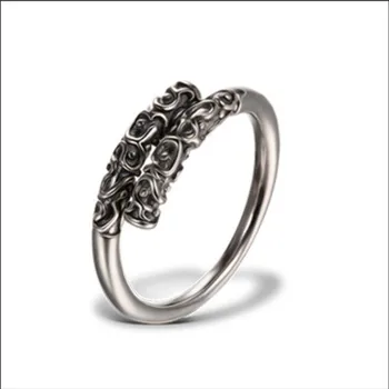 

Personality tide tide index personality three ring simple student ring female titanium steel rose gold