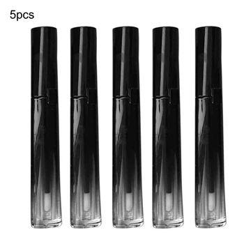 

5pcs/set Homemade DIY Pointed Lip Balm Refillable Bottle Tools Lipstick Containers Empty Cosmetic Tube