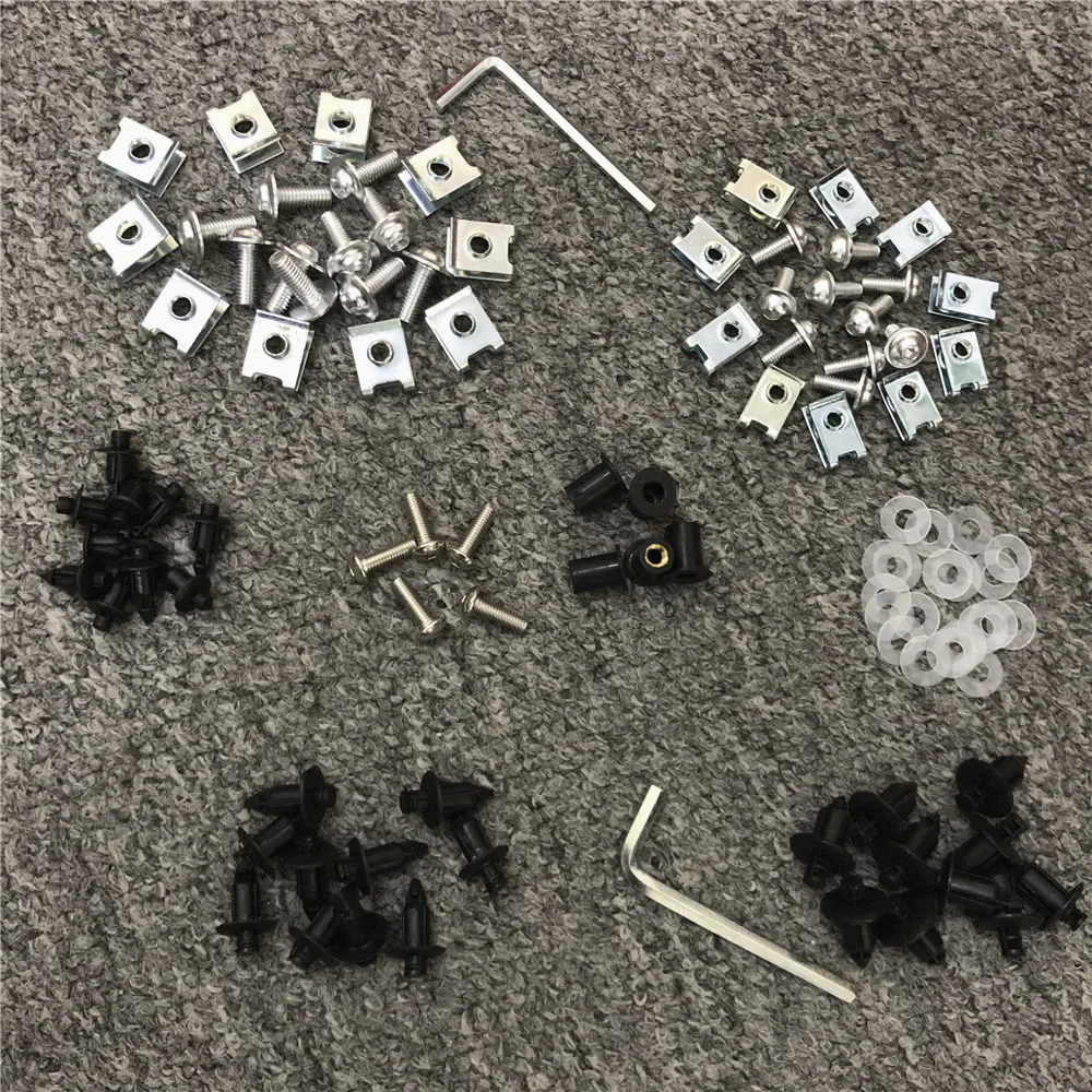 Motorcycle Fairing Bolt Screw Nut Clip Kit Bodywork for CBR600RR CBR600 F2 F3 F4 F4I F5 CBR929/954 CBR1000RR | Автомобили и