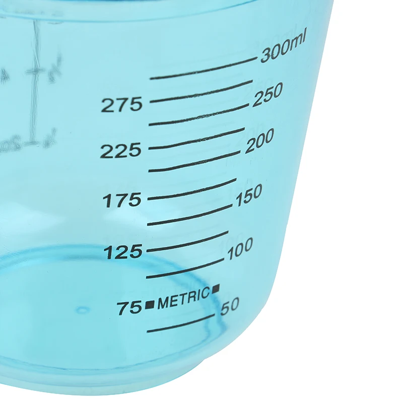 1PCS 300ml Plastic Measuring Cup High Quality Clear Scale Show Transparent Mug Pour Spout Measuring Device