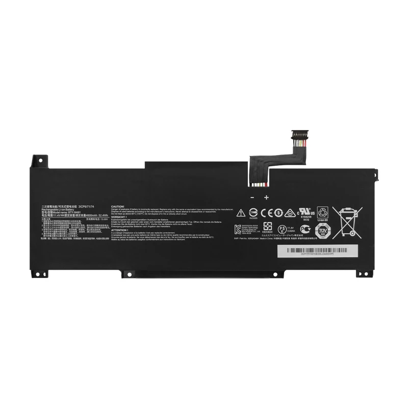 Bateria 7xinbox para Laptop 11.4v 4600mah Bty-m491 3icp6 71 74 Original para Notebook Msi Moderno 15 A10rb - Imagem 4