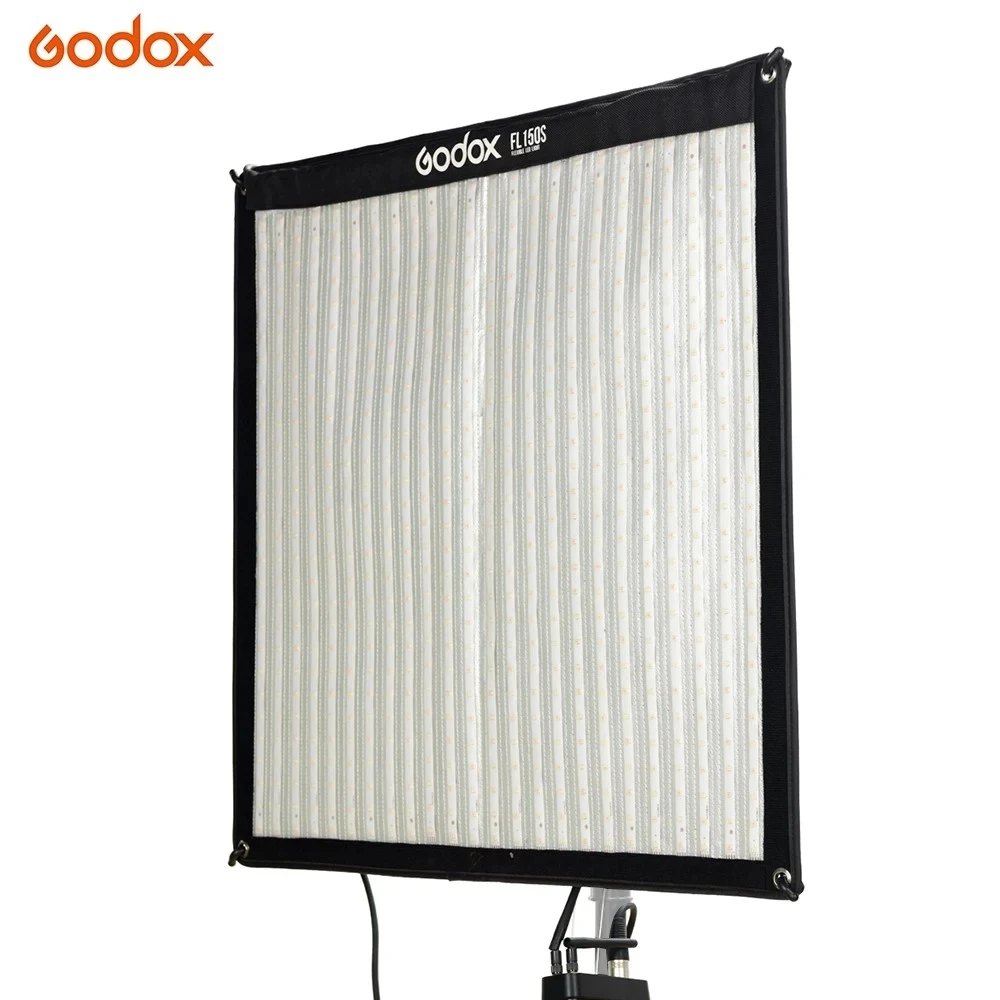 Гибкая светодиодная лампа Godox 60*60 см FL150S 150 Вт 3300-5600K двухцветная Складная Ткань с