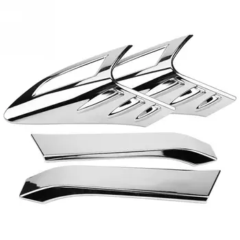 

4Pcs ABS Chrome Rear Back Lamp Tail Light Cover Trim Protector Fit for Toyota CHR Car Styling